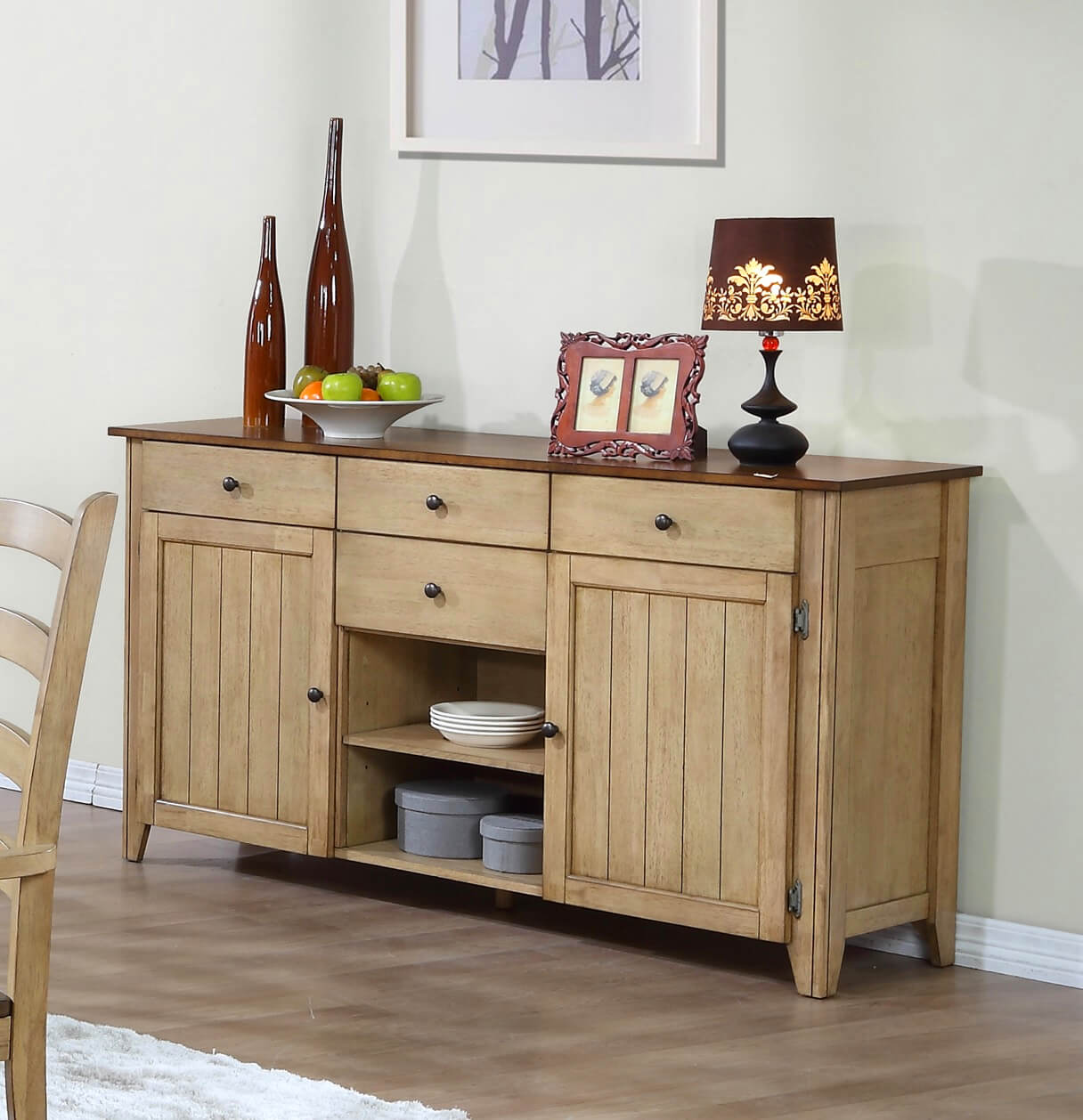 Sunset Trading Brook Sideboard Server