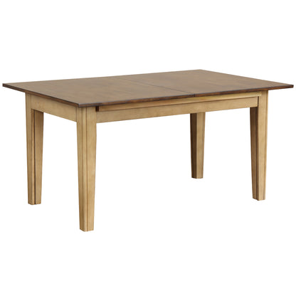 Sunset Trading Brook 134" Rectangular Extendable Dining Table