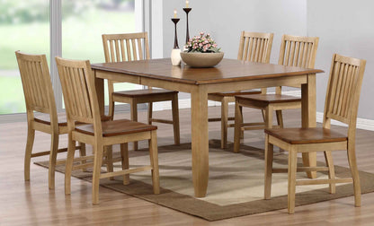 Sunset Trading Brook 7 Piece 72" Rectangular Extendable Table Dining Set