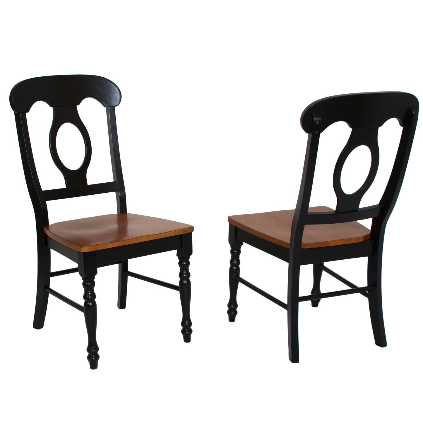 Sunset Trading Black Cherry Selections Napoleon Dining Chair