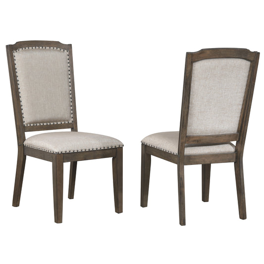 Sunset Trading Cali Upholstered Dining Chair with Nailheads