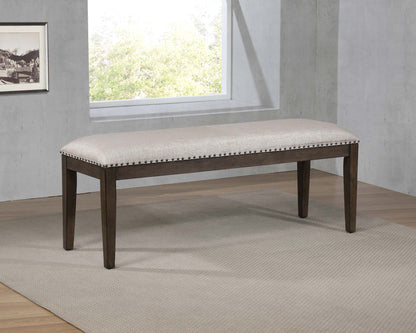 Sunset Trading Cali 50" Upholstered Dining Bench