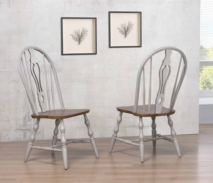 Sunset Trading Country Grove Keyhole Windsor Dining Chair