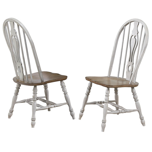 Sunset Trading Country Grove Keyhole Windsor Dining Chair