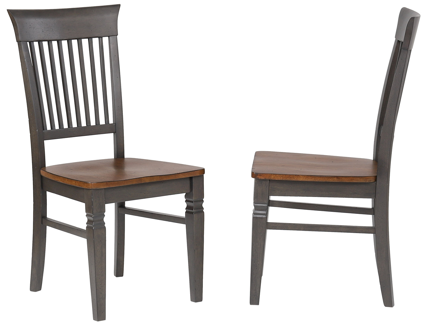 Sunset Trading Dakota Slat Back Armless Dining Chairs