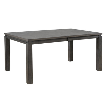 Sunset Trading Shades of Gray 82" Rectangular Extendable Dining Table