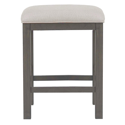 Sunset Trading Shades of Gray Upholstered Barstool