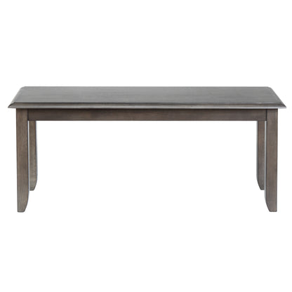 Sunset Trading Shades of Gray 42" Dining Bench