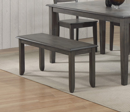 Sunset Trading Shades of Gray 42" Dining Bench