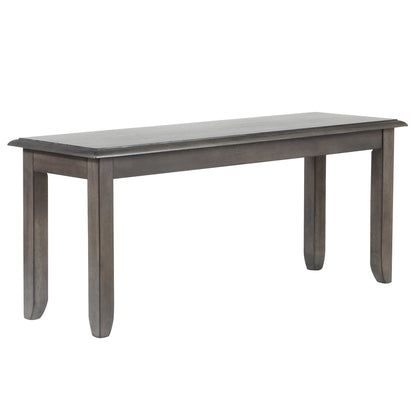 Sunset Trading Shades of Gray 42" Dining Bench