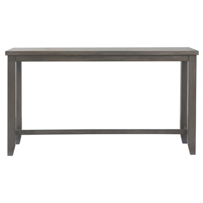 Sunset Trading Shades of Gray 65" Rectangular Narrow Pub Table