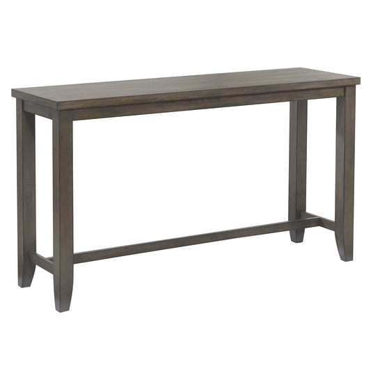 Sunset Trading Shades of Gray 65" Rectangular Narrow Pub Table