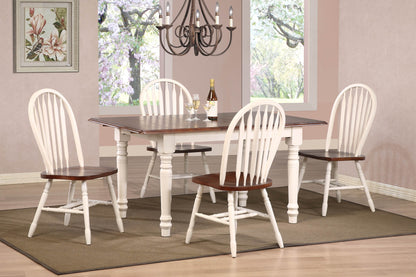 Sunset Trading Andrews 5 Piece 48-60" Rectangular Extendable Dining Set