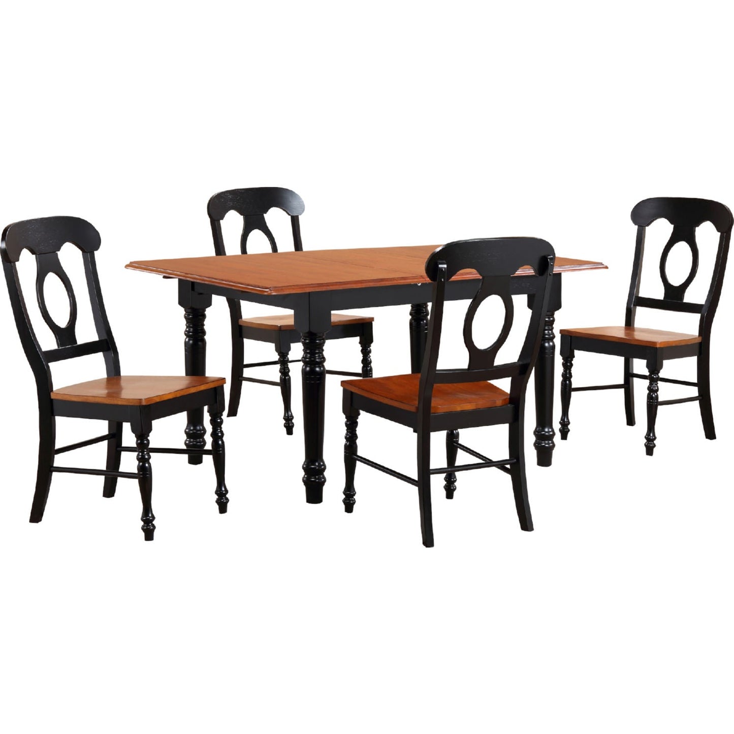 Sunset Trading Selections 5 Piece 48-60" Rectangular Extendable Dining Set