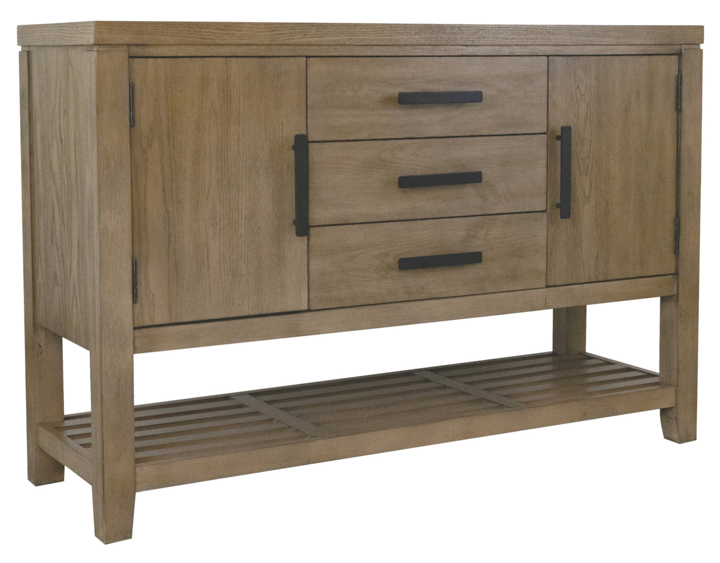 Sunset Trading Saunders Sideboard Buffet Server TV Home Entertainment Center