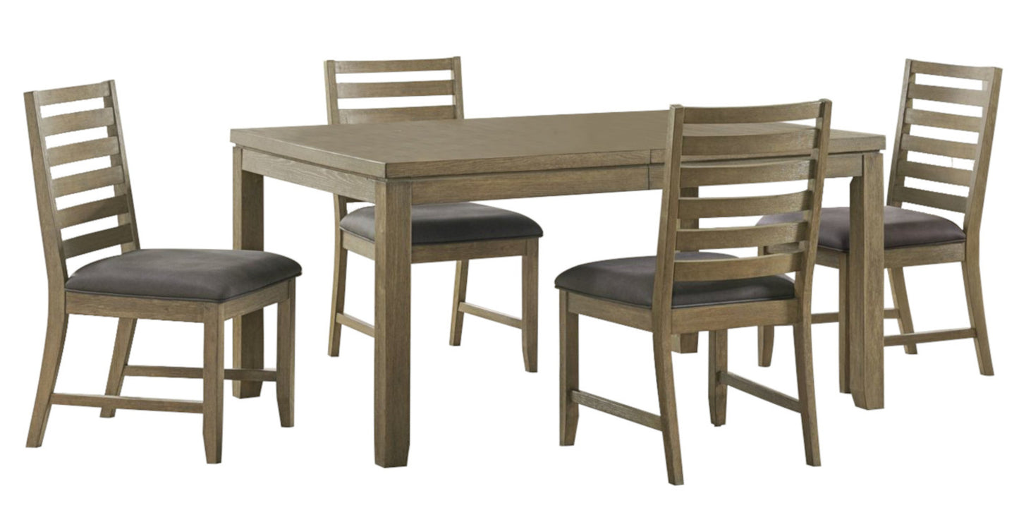 Sunset Trading Saunders 5PC Extendable Dining Table Set