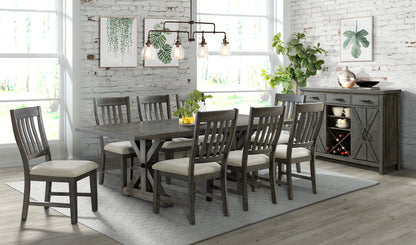 Sunset Trading Trestle 10 Piece Dining Set