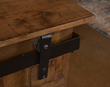 Sunset Trading Stowe Barn Door Console