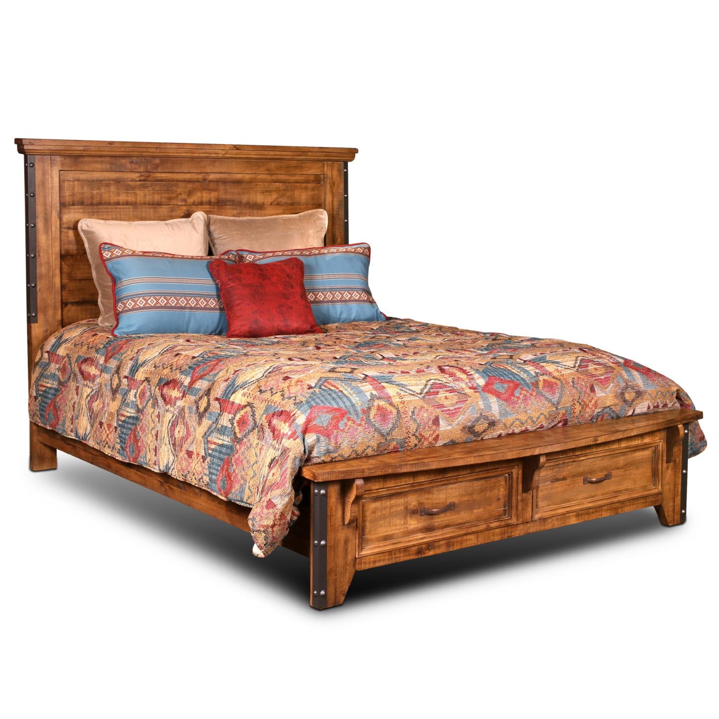 Sunset Trading Rustic City King Bed