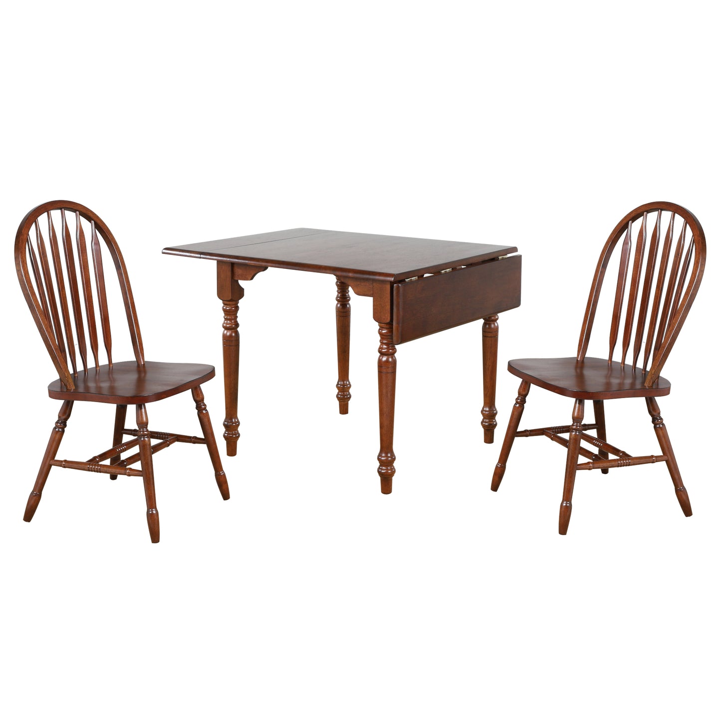 Sunset Trading Andrews 3 Piece 34-48" Rectangular Dining Set