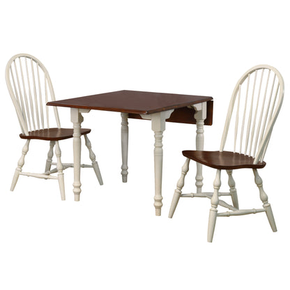 Sunset Trading Andrews 3 Piece 34-48" Rectangular Dining Set