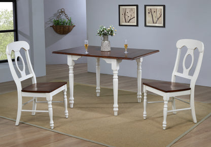 Sunset Trading Andrews 3 Piece 34-48" Rectangular Dining Set