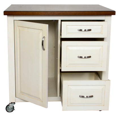 Sunset Trading Andrews Kitchen Cart