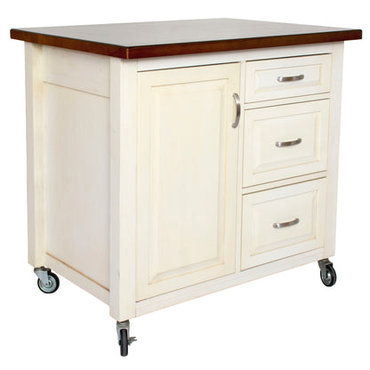 Sunset Trading Andrews Kitchen Cart