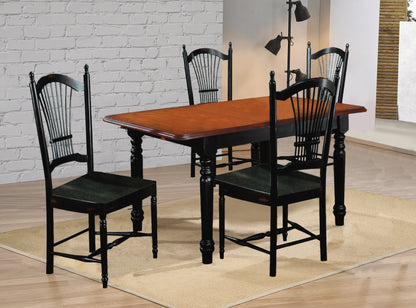 Sunset Trading Selections 5 Piece 60" Rectangular Extendable Dining Set