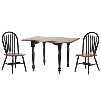 Sunset Trading Selections 3 Piece 34-48" Rectangular Extendable Dining Set