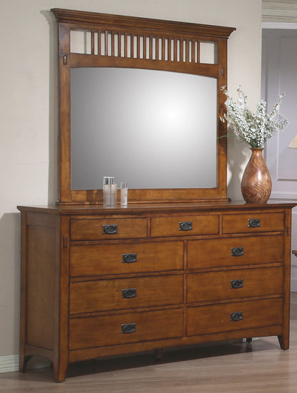 Sunset Trading Tremont Dresser and Mirror Set