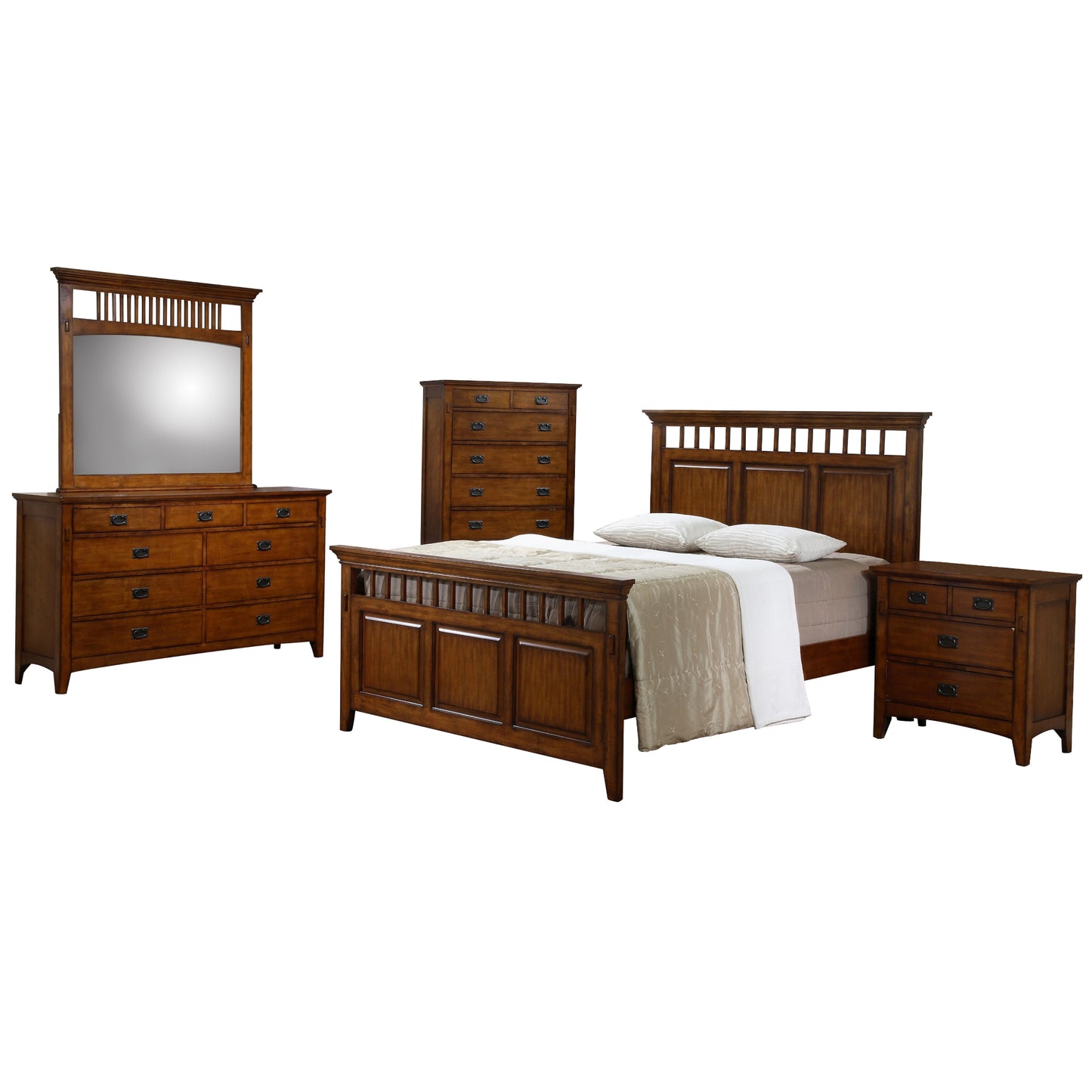 Sunset Trading Tremont 5 Piece King Bedroom Set