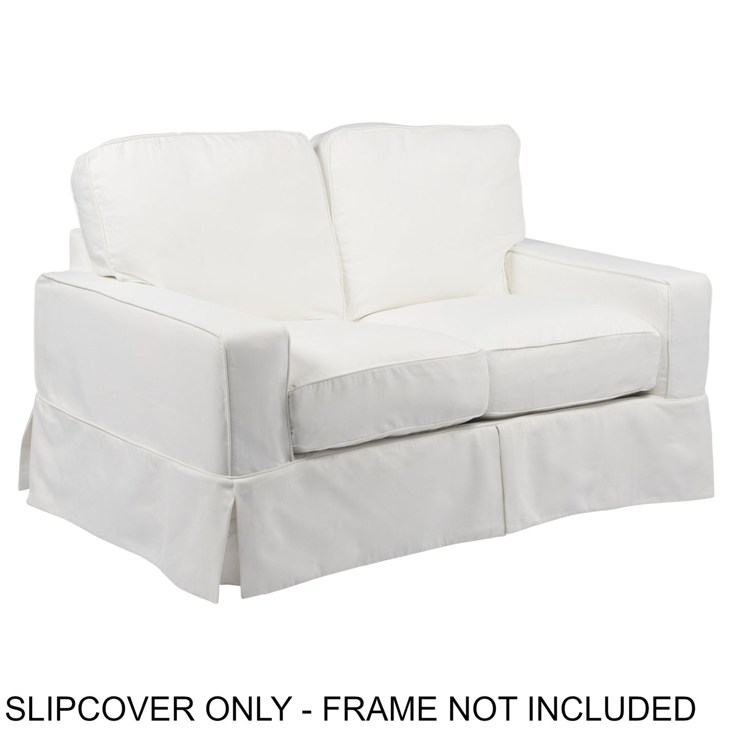 Sunset Trading Americana Replacement Slipcover Only for Box Cushion Track Arm Loveseat