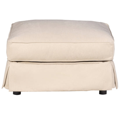 Sunset Trading Horizon Slipcovered Ottoman