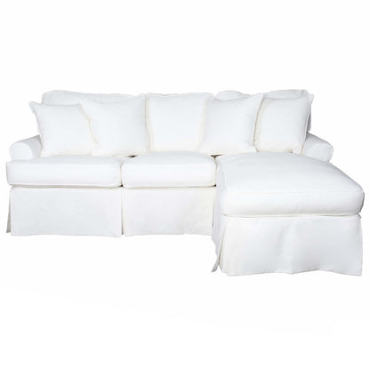 Sunset Trading Horizon Replacement Slipcover Only for T-Cushion Sectional Sofa with Chaise