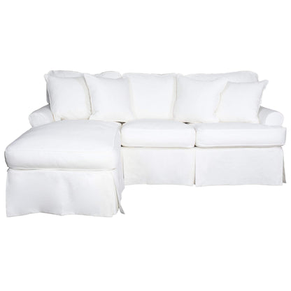 Sunset Trading Horizon Replacement Slipcover Only for T-Cushion Sectional Sofa with Chaise