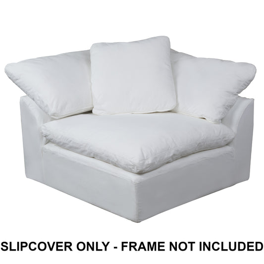 Sunset Trading Contemporary Puff Collection Replacement Slipcover Only for 44" Square Modular Sofa Sectional Chair