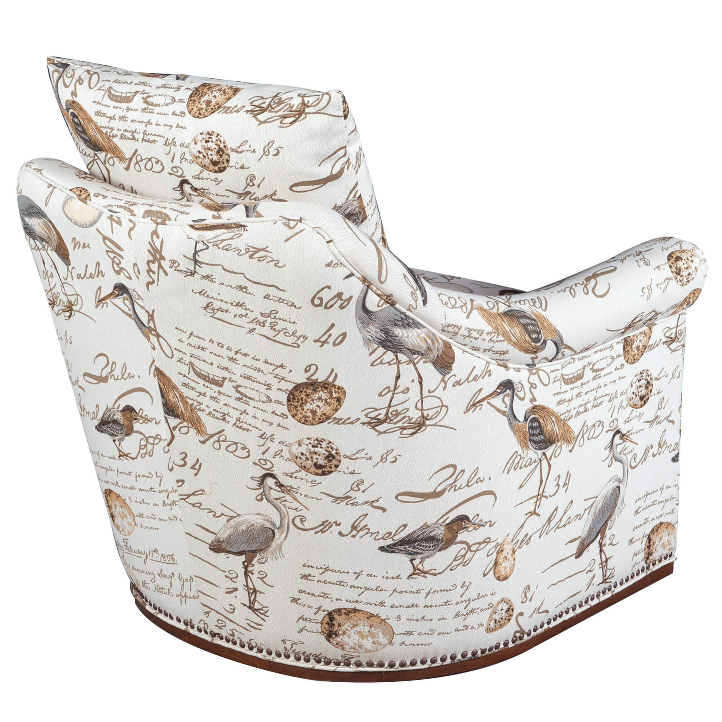 Sunset Trading Birdscript Swivel Chair