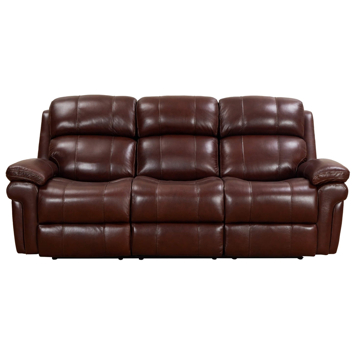 Sunset Trading Luxe Leather Reclining Sofa with Power Headrest