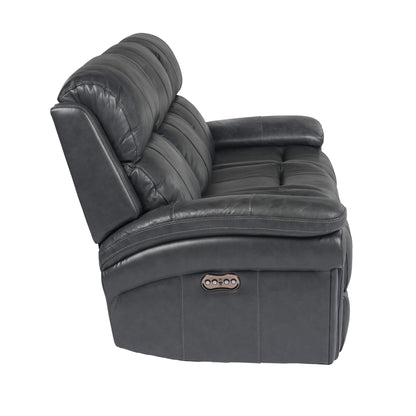 Sunset Trading Luxe Leather Reclining Sofa with Power Headrest