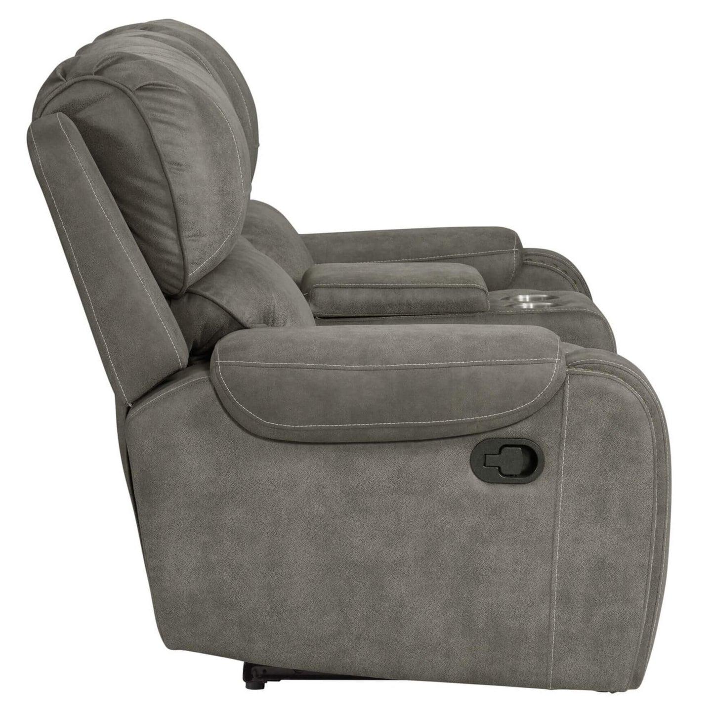 Sunset Trading Calvin 78" Wide Dual Reclining Loveseat with Storage Console