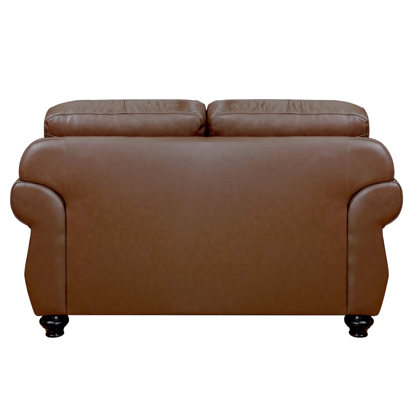 Sunset Trading Charleston 63" Wide Top Grain Leather Loveseat