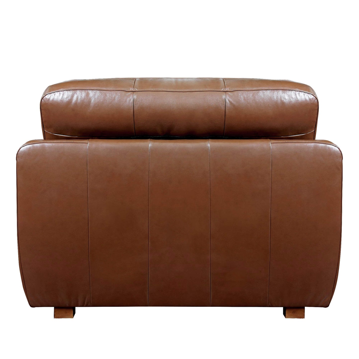 Sunset Trading Jayson 49" Wide Top Grain Leather Armchair