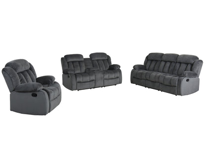 Sunset Trading Madison 3 Piece Reclining Living Room Set