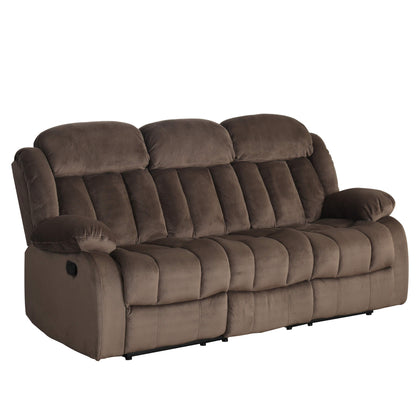 Sunset Trading Teddy Bear Reclining Sofa