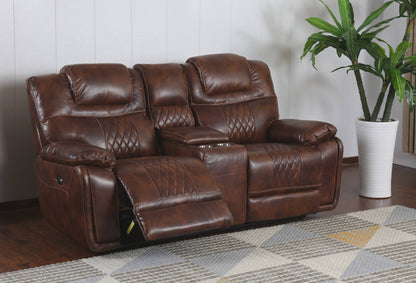 Sunset Trading Diamond Power Dual Reclining Loveseat