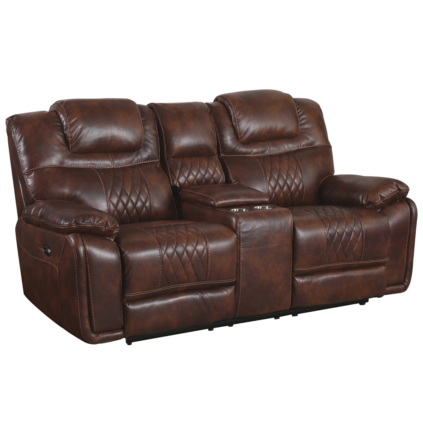 Sunset Trading Diamond Power Dual Reclining Loveseat