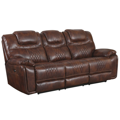 Sunset Trading Diamond Power Dual Reclining Sofa