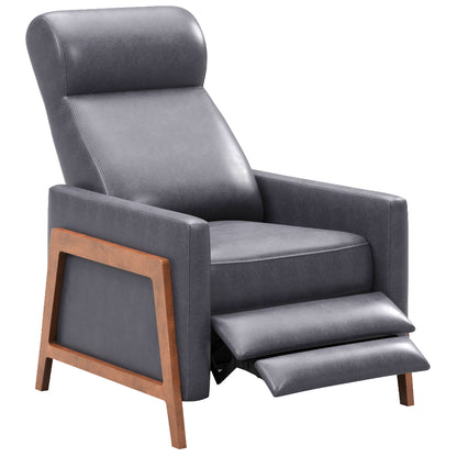 Sunset Trading Edge Pushback Leather Recliner