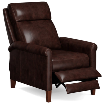 Sunset Trading Ethan Pushback Leather Recliner